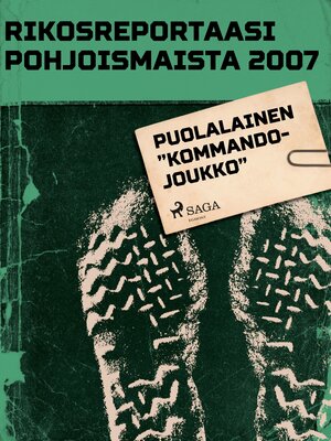 cover image of Puolalainen "kommandojoukko"